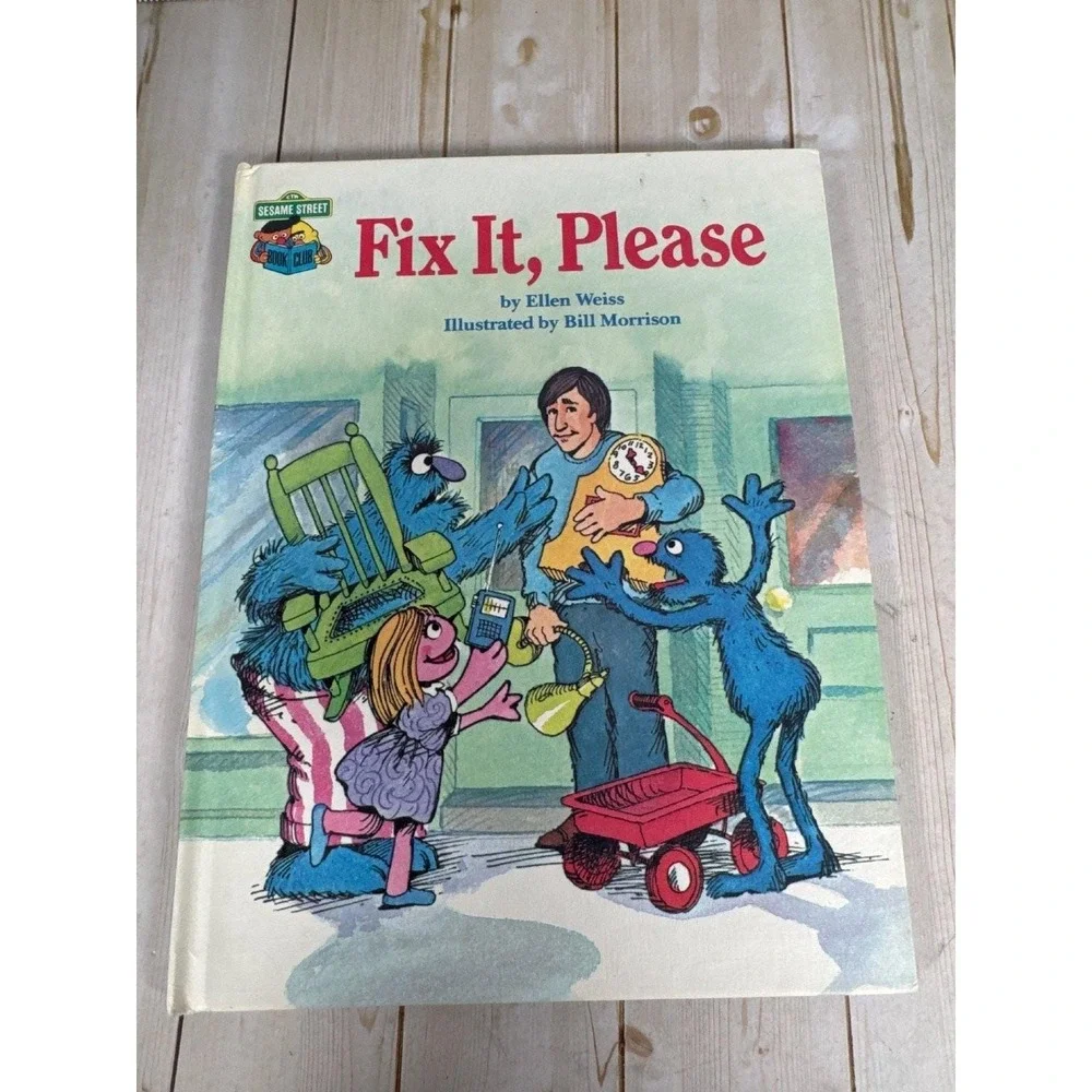 Vintage Sesame Street Book Club Lot 8 Big‎ Bird Friendship Stories 1980s